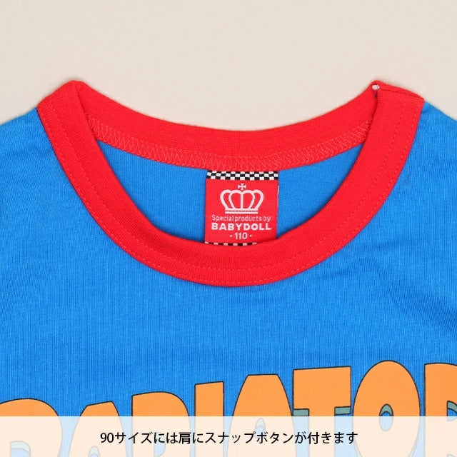 日本童裝 BDL x Disney Cars印花上衣 90-130cm 男童款 夏季 TOPS