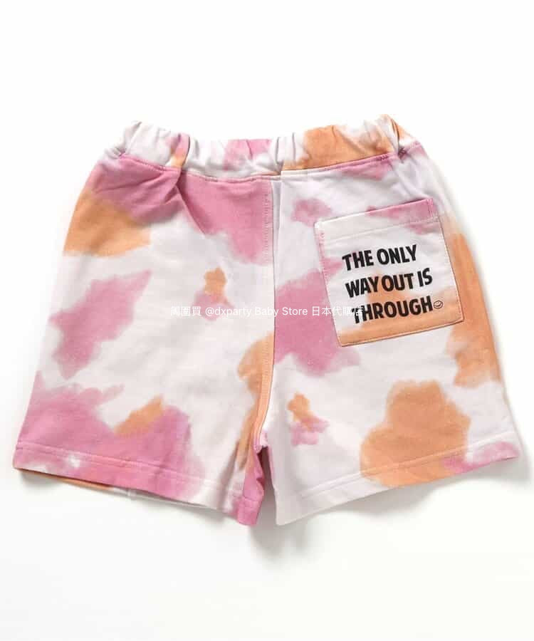 Japanese children's clothing BREEZE tie-dye shorts 90-150cm boys'/girls' summer PANTS 