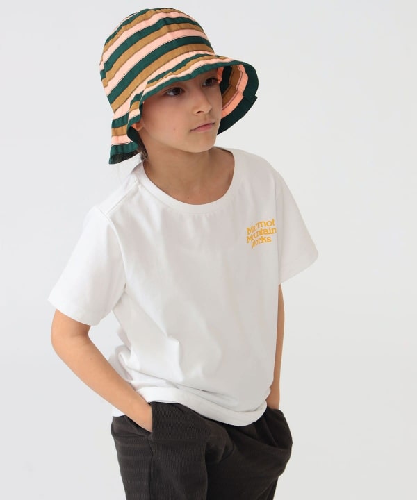 日本童裝 BE#AMS こども ビームス Marmot 動物印花上衣 130/150cm 親子裝 男童款/女童款 夏季 TOPS