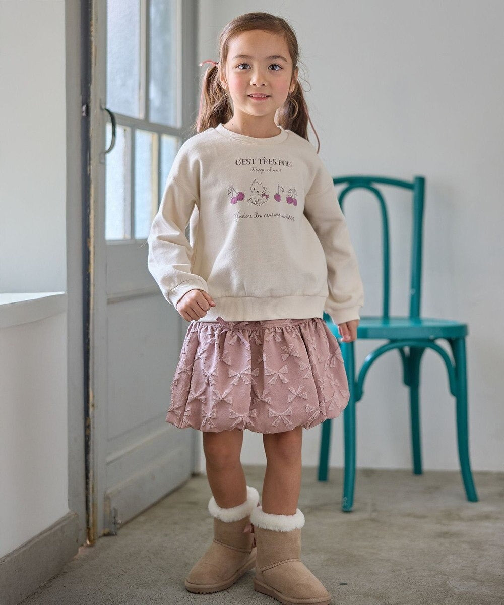 日本童裝 aF#a325 印花衛衣 90-160cm 女童款 秋季 TOPS