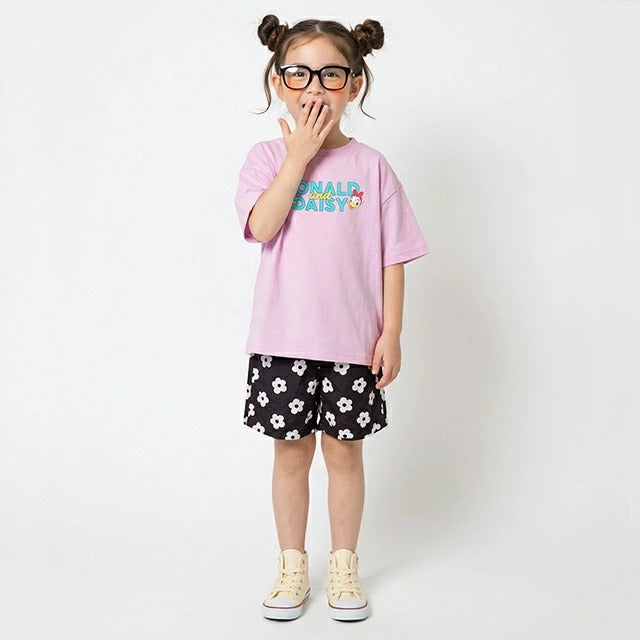 Japanese BDL x Disney parent-child print tops (80-150cm) for boys and girls (summer TOPS) 