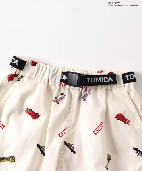 日本童裝 apres les cours × TOMICA 短褲 80-130cm 男童款 春季 PANTS