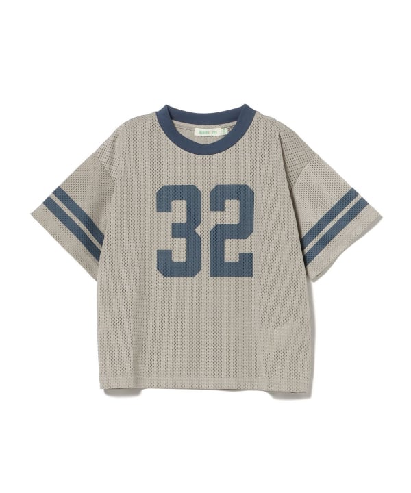 日本童裝 BE#AMS mini 編號網眼上衣 90-140cm 男童款/女童款 夏季 TOPS