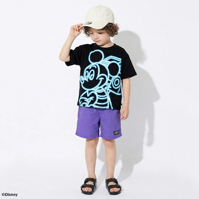 日本童裝 BDL x Disney 親子裝 夜光 印花上衣 80-150cm 男童款/女童款 夏季 TOPS
