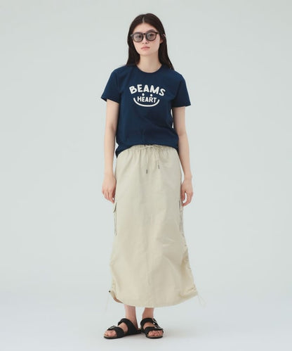 日本童裝 BE#AMS HEART 微笑LOGO上衣 M-L 親子裝 大人款 夏季 TOPS