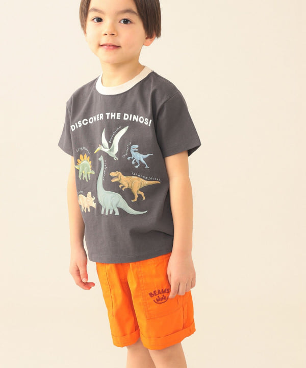日本童裝 BE#AMS mini 微笑logo短褲 90-140cm 男童款/女童款 夏季 PANTS