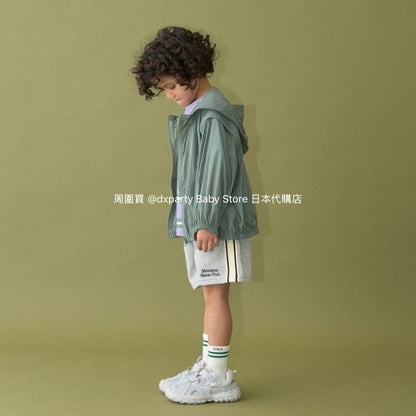 Japanese children's clothing b・R# 2Way vest with detachable sleeves (100-150cm) for boys and girls, spring and summer outerwear 