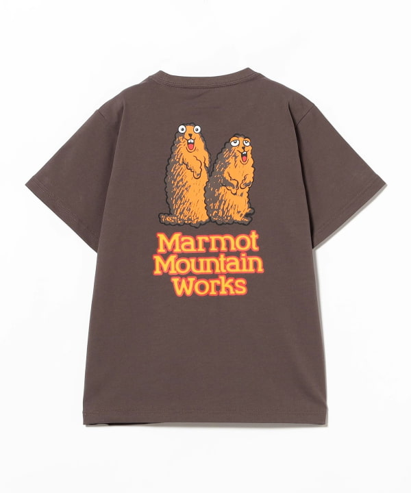 日本童裝 BE#AMS こども ビームス Marmot 動物印花上衣 S-XL 親子裝 大人款 夏季 TOPS