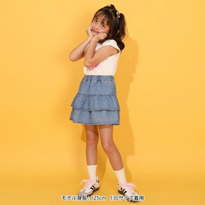 Japanese BDL x Disney parent-child print tops (80-150cm) for boys and girls (summer TOPS) 