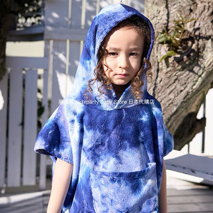 Direct from Japan b・R# Hooded Towel Daily Necessities Summer Swimwear Special 