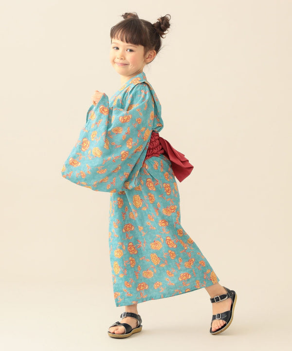 日本童裝 BE#AMS mini 日本浴衣 日本和服 90-140cm 女童款 夏季 DRESSES 日本夏祭慶典特輯