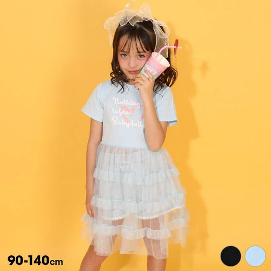 Japanese BDL x Disney parent-child print tops (80-150cm) for boys and girls (summer TOPS) 