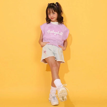 Japanese BDL x Disney parent-child print tops (80-150cm) for boys and girls (summer TOPS) 