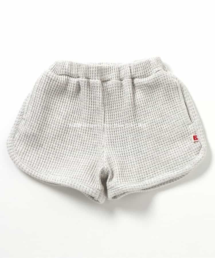 Japanese children's clothing BREEZE waffle shorts 80-140cm girls summer PANTS 