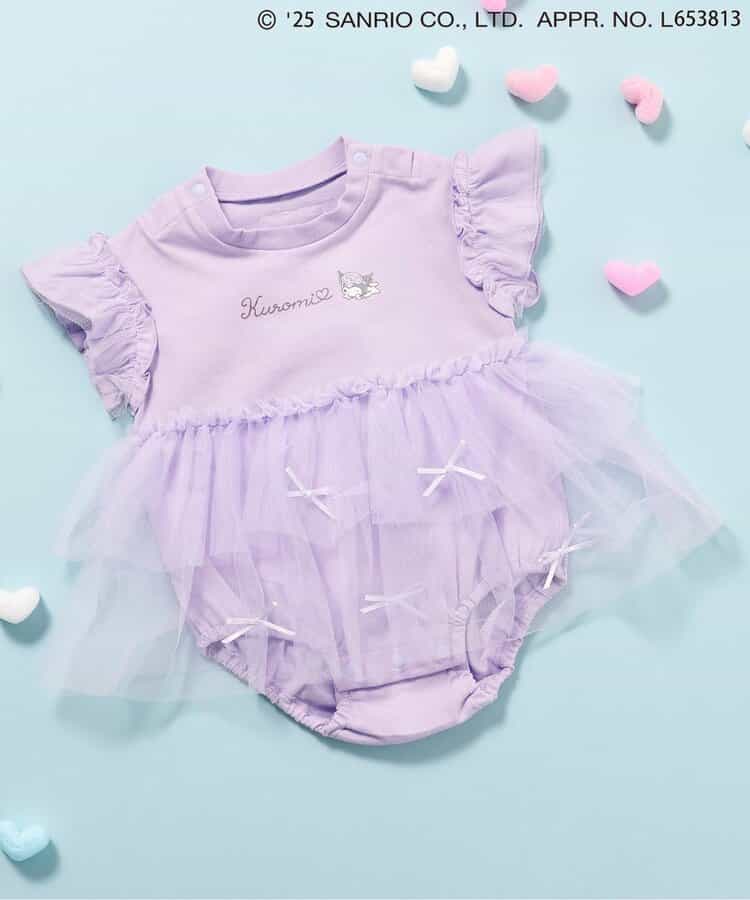 Japanese Ampersand x Sanrio Chiffon Jumpsuit (60-80cm) for Girls (Spring) (Newborn Baby Jumpsuit) 