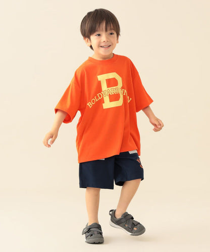 日本童裝 BE#AMS mini 吸水速乾 防UV 印花上衣 90-130cm 男童款/女童款 夏季 TOPS