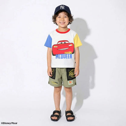 Japanese BDL x Disney parent-child print tops (80-150cm) for boys and girls (summer TOPS) 