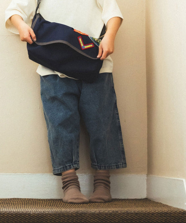 日本童裝 BE#AMS mini 七分牛仔褲 90-150cm 男童款 夏季 PANTS