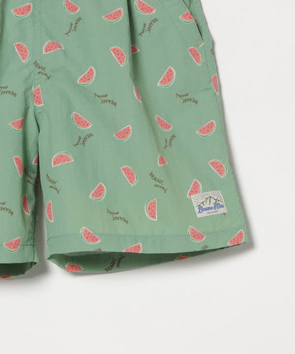 日本童裝 BE#AMS mini 水陸兩用 防水系列 碎花沙灘褲 90-140cm 男童款 PANTS 夏季 夏日玩水泳衣特輯