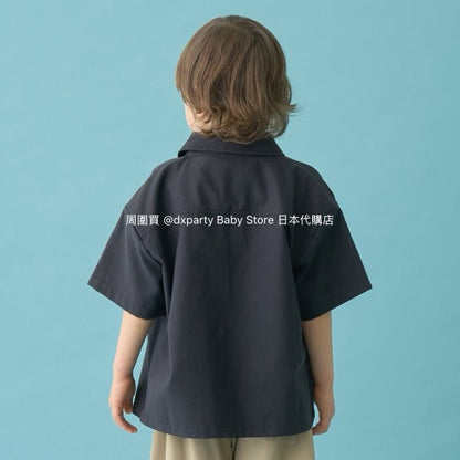 Japanese children's clothing b・R# casual shirt 100-150cm boys/girls spring and summer TOPS 
