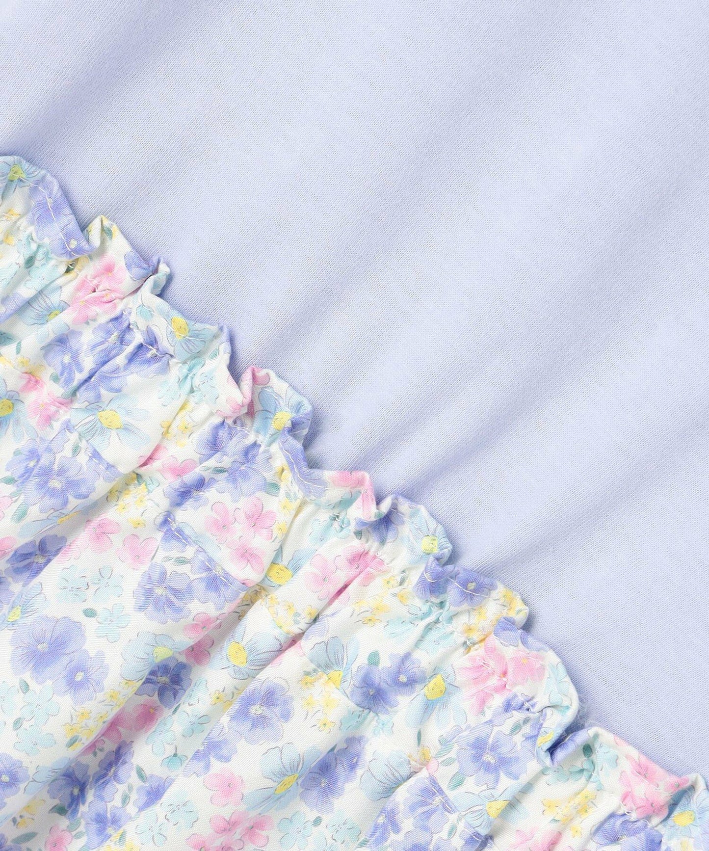 日本童裝 aF#a325 接觸冷感 拼接連身裙 90-150cm 女童款 夏季 DRESSES