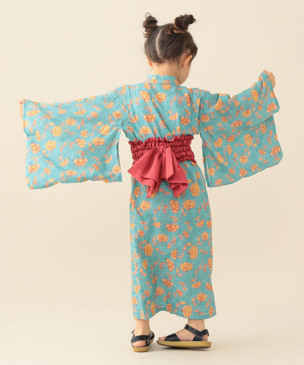 日本童裝 BE#AMS mini 日本浴衣 日本和服 90-140cm 女童款 夏季 DRESSES 日本夏祭慶典特輯