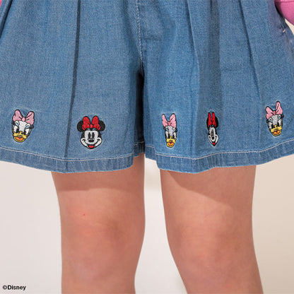 Japanese BDL x Disney Denim Culottes 80-130cm Girls Spring/Summer PANTS 