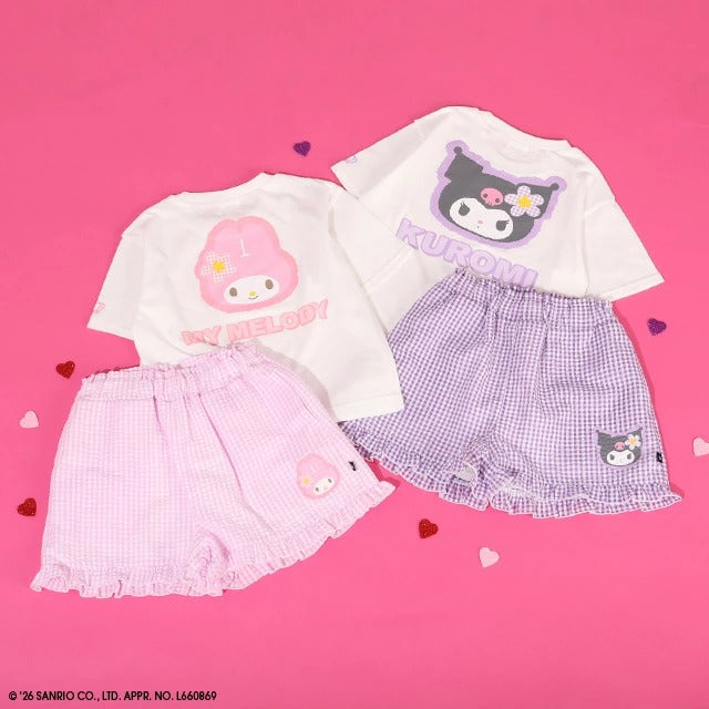 Japanese BDL x Disney parent-child print tops (80-150cm) for boys and girls (summer TOPS) 