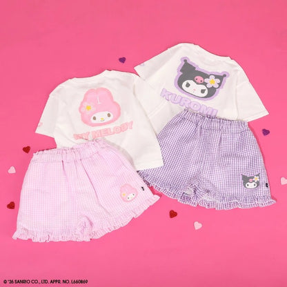 Japanese BDL x Disney parent-child print tops (80-150cm) for boys and girls (summer TOPS) 