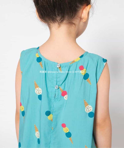 Japanese BREEZE Summer Dresses for Girls (80-140cm) 
