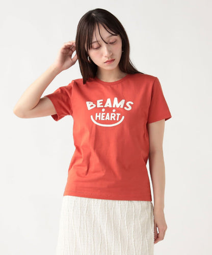 日本童裝 BE#AMS HEART 微笑LOGO上衣 M-L 親子裝 大人款 夏季 TOPS