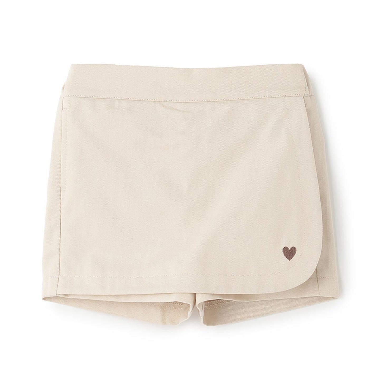 日本童裝 pe#main 心形刺繡裙褲 80-130cm 男童款 夏季 PANTS