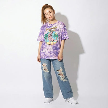 Japanese BDL x Disney parent-child print tops (80-150cm) for boys and girls (summer TOPS) 