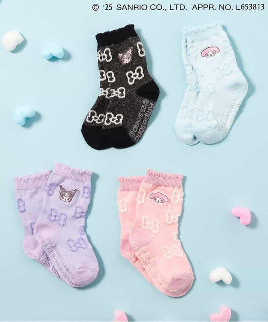 Ampersand x Sanrio socks (pair, 7-21m) shipped directly from Japan 