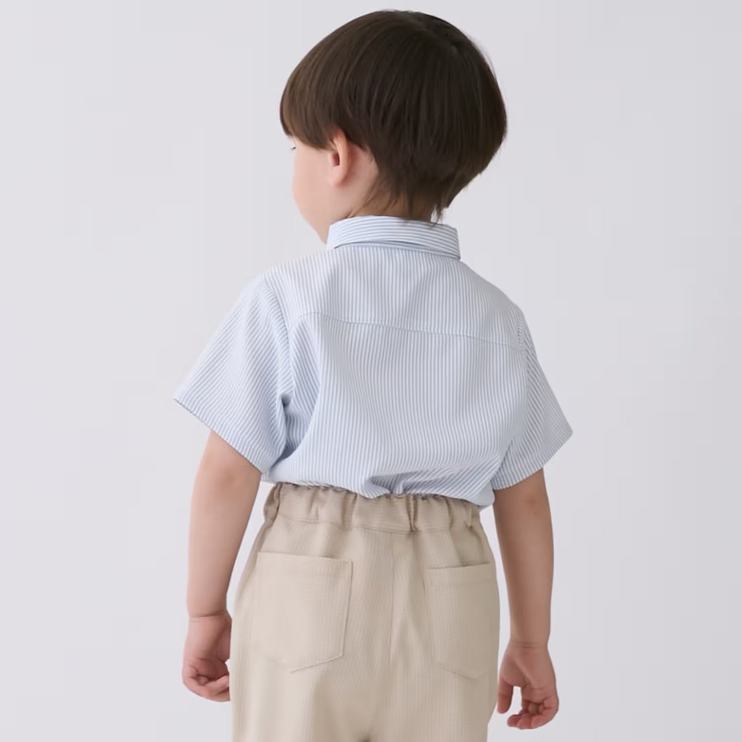 日本童裝 pe#main【WINDRY】防UV 吸汗速乾 襯衫 90-130cm 男童款 夏季 TOPS 面試/宴會/表演