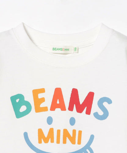 日本童裝 BE#AMS mini 微笑LOGO上衣 90-130cm 親子裝 男童款/女童款 夏季 TOPS