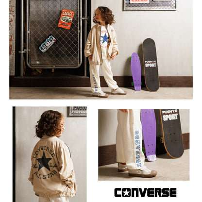 BDL x Converse Special Edition 3-Piece Set with Sports Backpack (90-140cm) for Boys Spring/Summer: TOPS PANTS OUTERWEAR 
