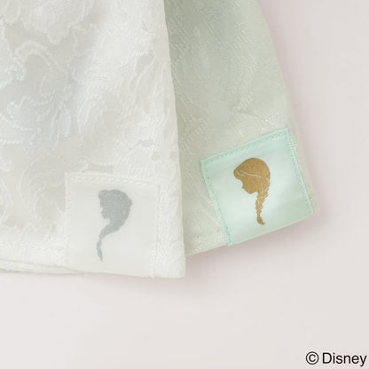 日本童裝 pe#main x Disney Princess 公主印花束腰上衣 90-130cm 女童款 秋季 TOPS