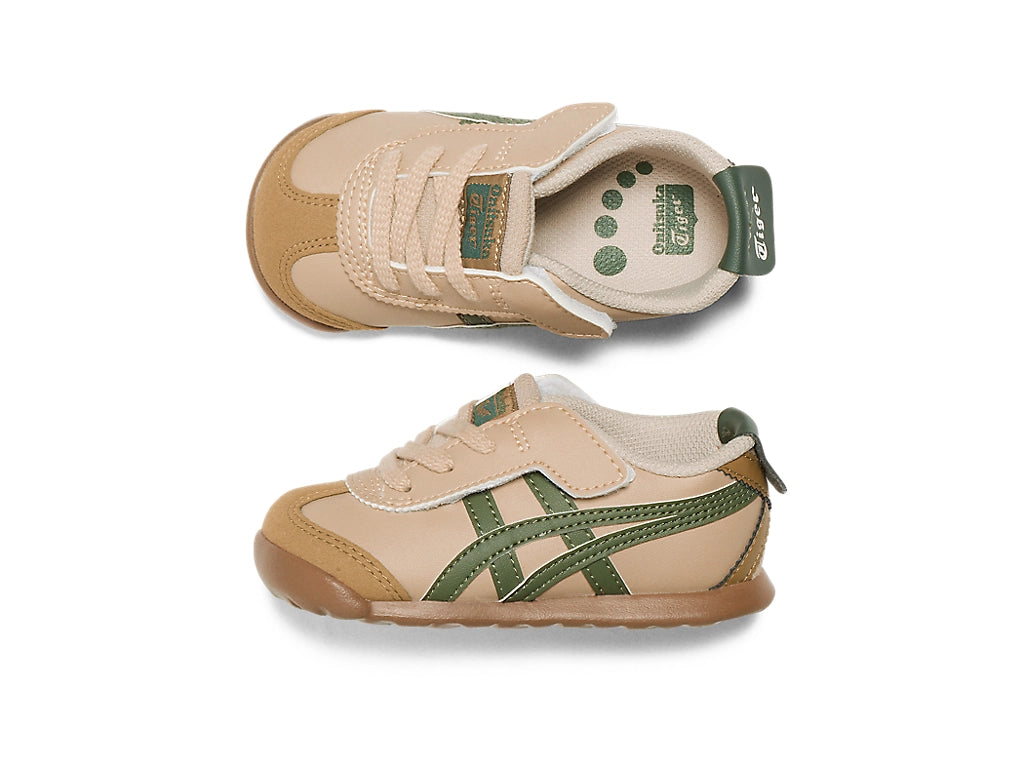 日本直送 日版MEXICO 66 KIDS BEIGE/GREEN 12-16cm 鞋系列
