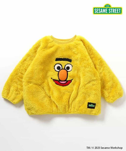 日本童裝 BREEZE x Sesame Street 毛毛上衣 80-140cm 男童款/女童款 冬季 TOPS