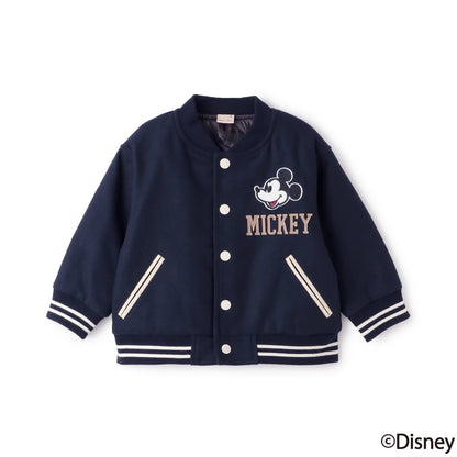 日本童裝 pe#main x Disney 棒球夾棉外套 80-130cm 男童款 秋季 (適合初秋、香港平均溫度）OUTERWEAR 