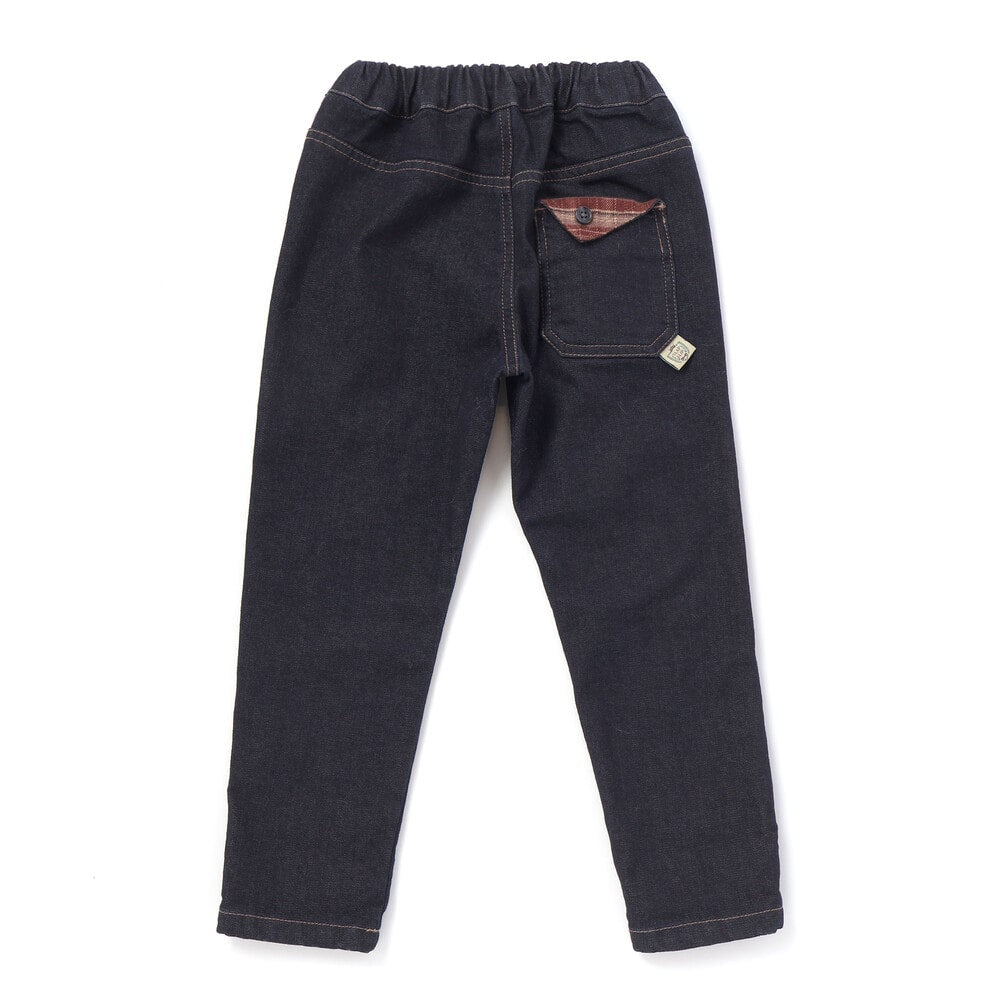 日本童裝  SLAP SLIP 刺繡薄抓毛長褲 80-130cm 男童款 冬季 PANTS