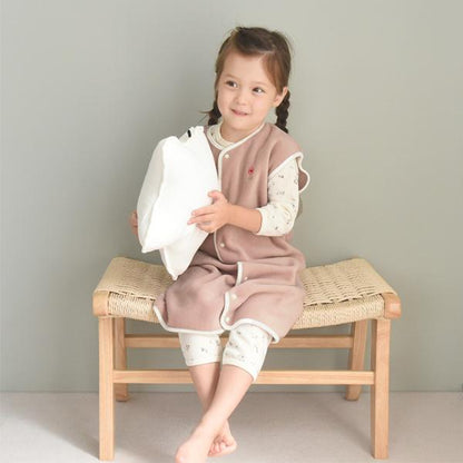 日本直送 日本製 絨毛背心睡袋 50-130cm 男童款/女童款 初生嬰兒 秋冬季 睡袋系列