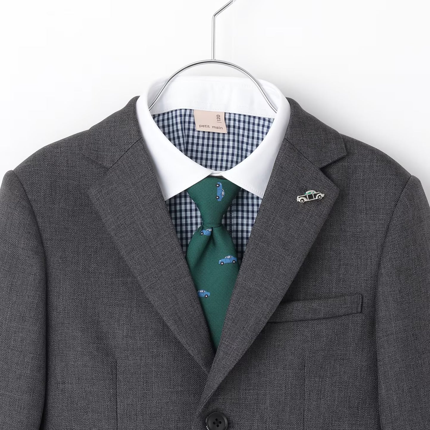 日本童裝 pe#main 禮服三件套裝 110-130cm 男童款 冬季 OUTERWEAR TOPS PANTS 面試/宴會/表演