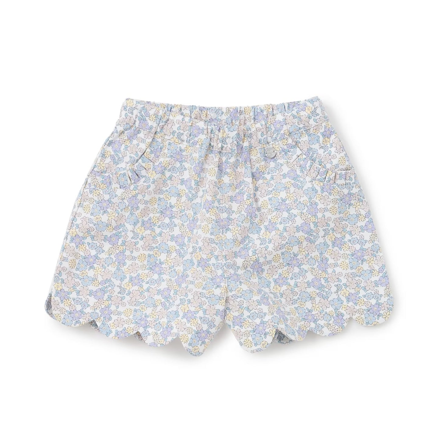 日本童裝 pe#main 防污系列 花邊短褲 80-130cm 女童款 夏季 PANTS