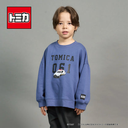 日本童裝 b・R# x Tomica 速乾系列 車車衛衣 90-130cm 男童款 冬季 TOPS