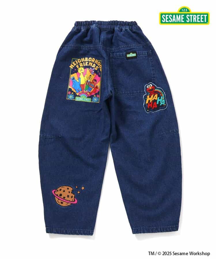 日本童裝 BREEZE x Sesame Street 休閒長褲 80-140cm 男童款/女童款 冬季 PANTS