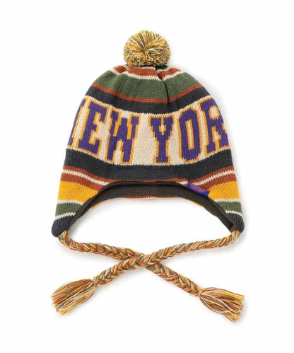 日本直送 F.O.KIDS 針織冷帽 48-58cm 帽系列 聖誕紅/新年紅