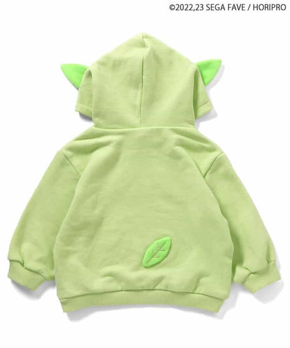 日本童裝 apres les cours x 茶犬 連帽衛衣 80-130cm 男童款/女童款 冬季 TOPS