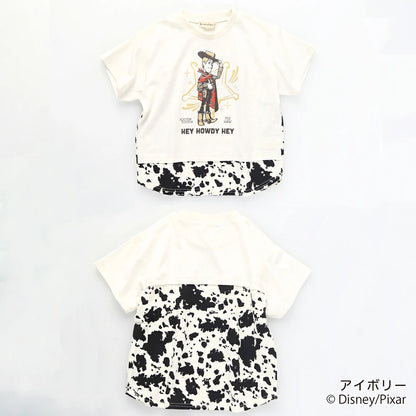 日本童裝 Branshes x Disney ToyStory 撞色拼接上衣 90-140cm 男童款/女童款 夏季 TOPS